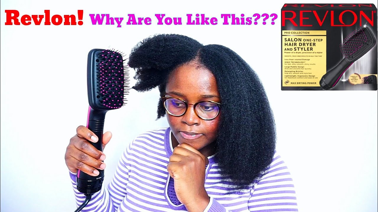 That blower dryer everyone have been raving about! Revlon one step hair dryer and styler brush 2019!