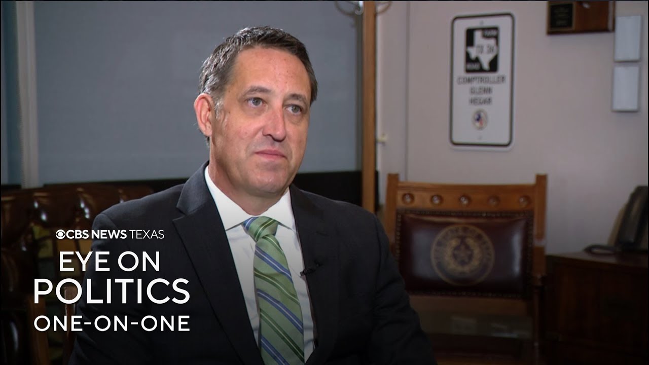 Texas comptroller Glenn Hegar discusses property tax relief, affordable housing, budget surplus