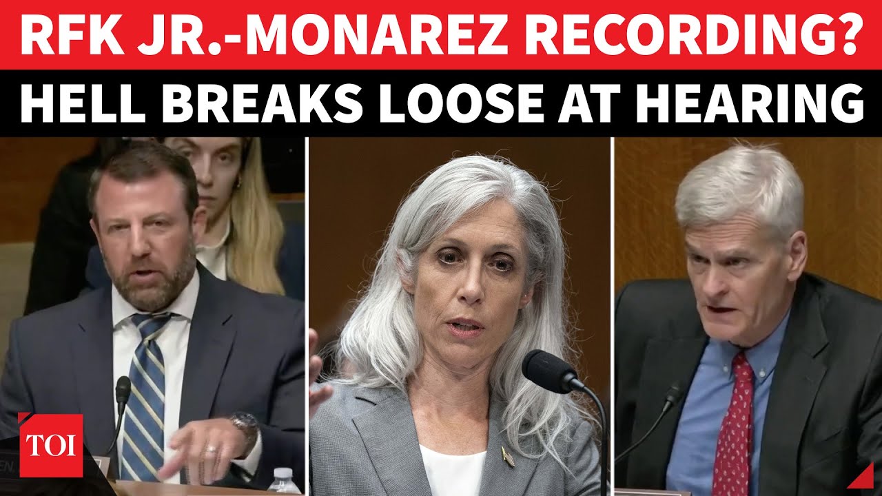 'Stop Lying': Mullin Confronts Fired CDC Boss Monarez With RFK Jr 'Meeting Tape'; Senate Erupts