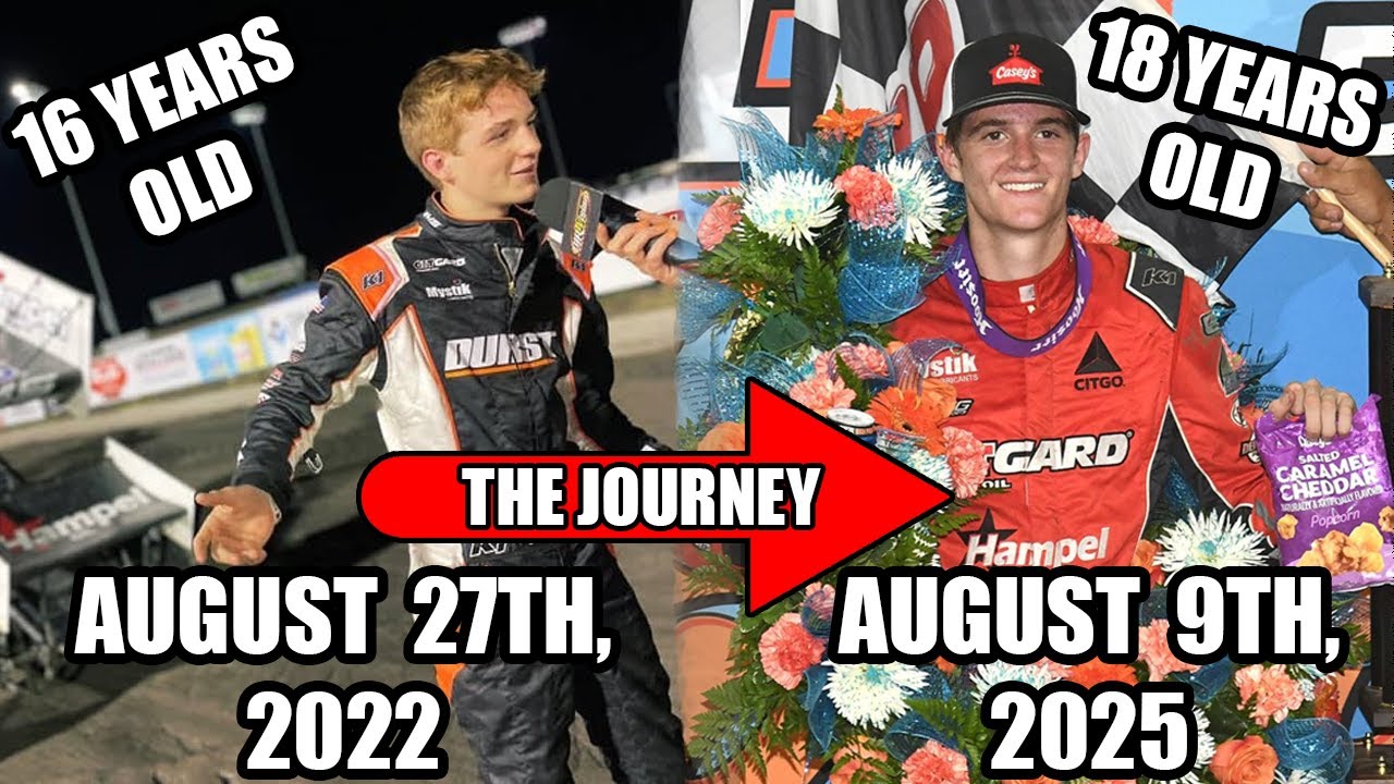 THE JOURNEY: How Ryan Timms became a National Touring Sprint Car winner at 18 years old 