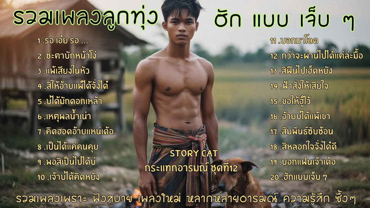 เพลงลูกทุ่งรวมฮิต กระแทกอารมณ์ ของคน ฮัก แบบ เจ็บ ๆ เพลงใหม่ ฟัง ม่วน ๆ ซึ่ง ๆ : Story cat
