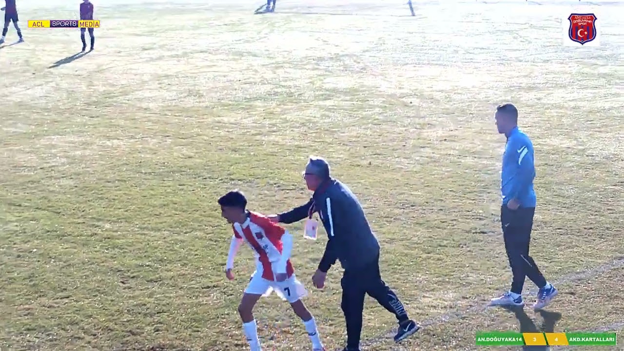 ANTALYA DOĞUYAKASPOR U14 : 3  AKDENİZ KARTALLARI U14 : 4  MAÇIN TAMAMI