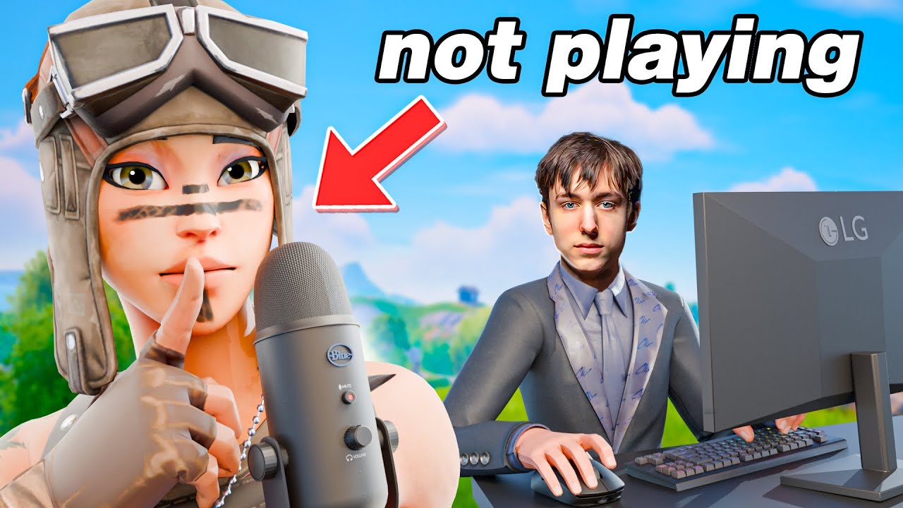 I Hired A Fortnite Pro to Fool My Chat (..it worked)