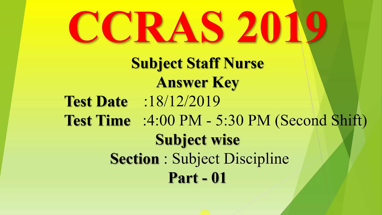 ccras 2019 answer key