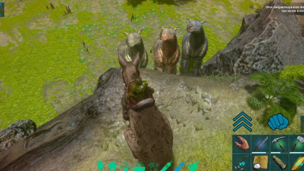 Ark Mobile Fácil ep 45, domei barionyx. Mas os paracer tava na maldade querendo a makita