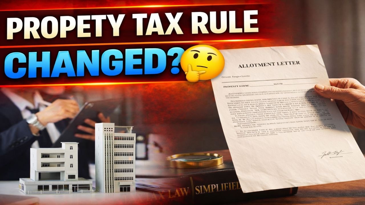 ITAT Ruling That Changed Property Tax Understanding ⚖️