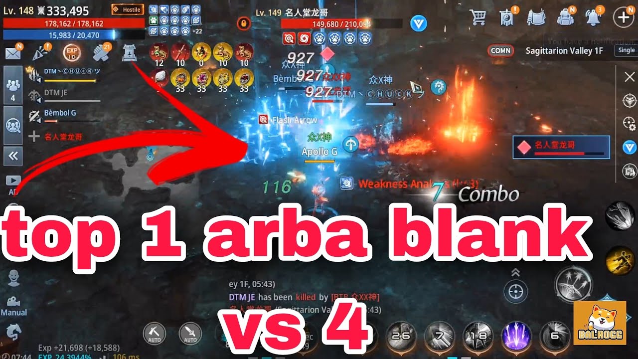 Mir4-386k ps blank top 1 arba | 1 vs 4 bembol | apollo G | DTM JE | DTM CHUCK #mir4 #mir4global #nft