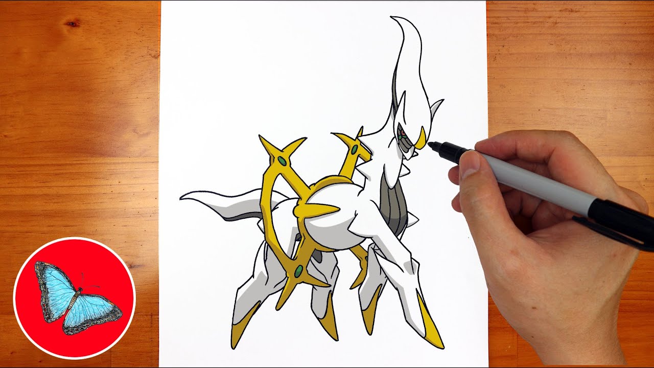 How To Draw Pokemon - Arceus Step by Step