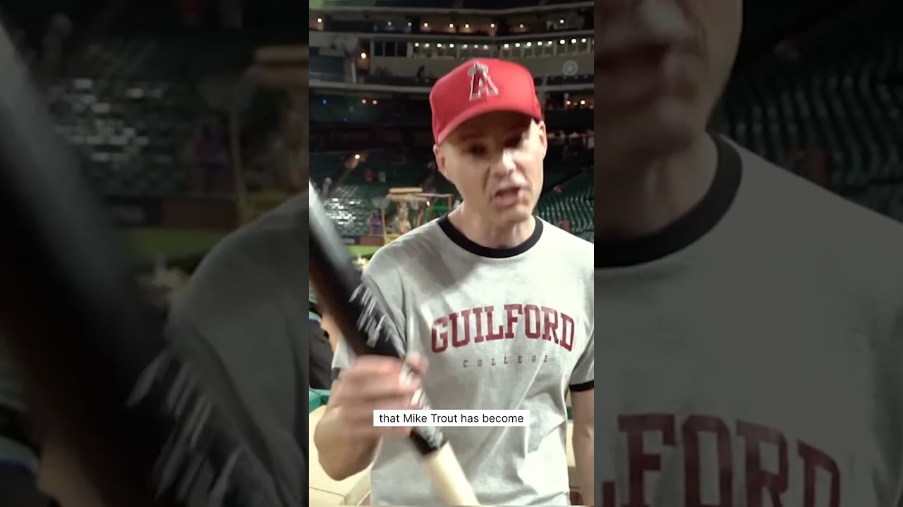 Как я получил биту с автографом Майка Траута