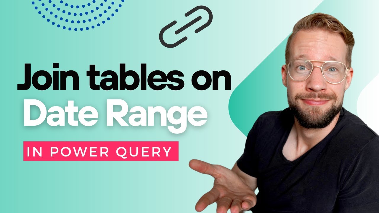 Создание объединения на основе диапазона дат в Power Query