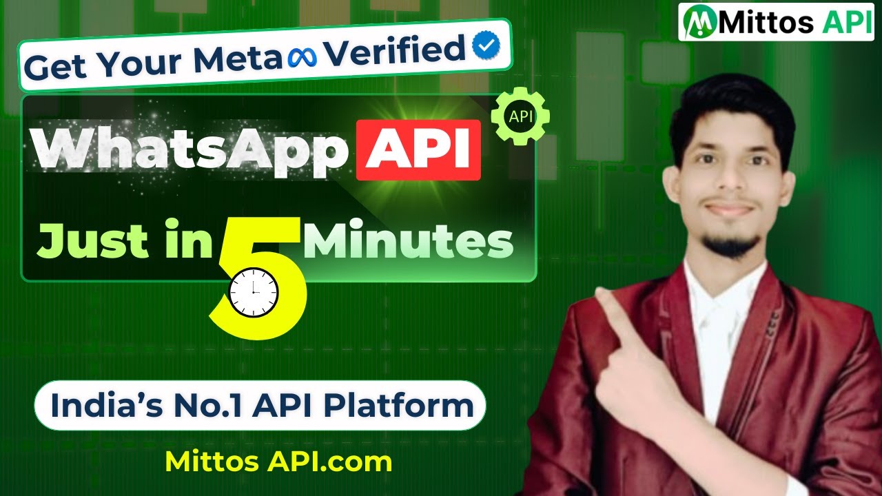 Get WhatsApp Business API Just in 5 Minutes | WhatsApp API in 5 Minutes
