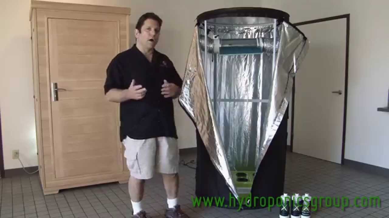 Hydroponics Group's Grow Tube - The Totally Tubular Tent