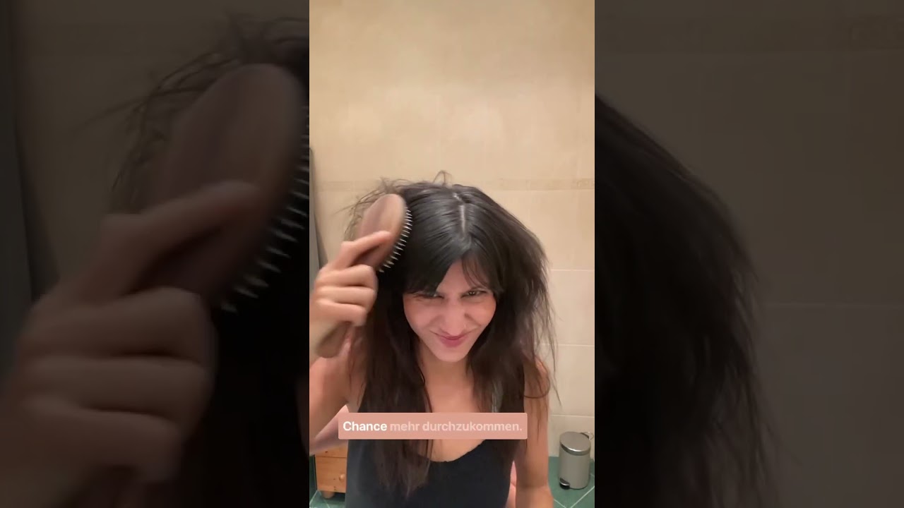 Fehler beim Haare b&uuml;rsten