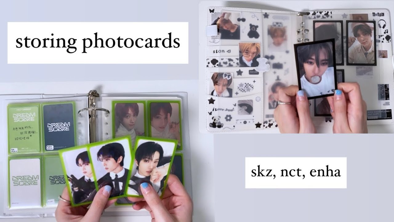 storing photocards #13 // skz, nct, enhypen {+expanding my enha collection!}