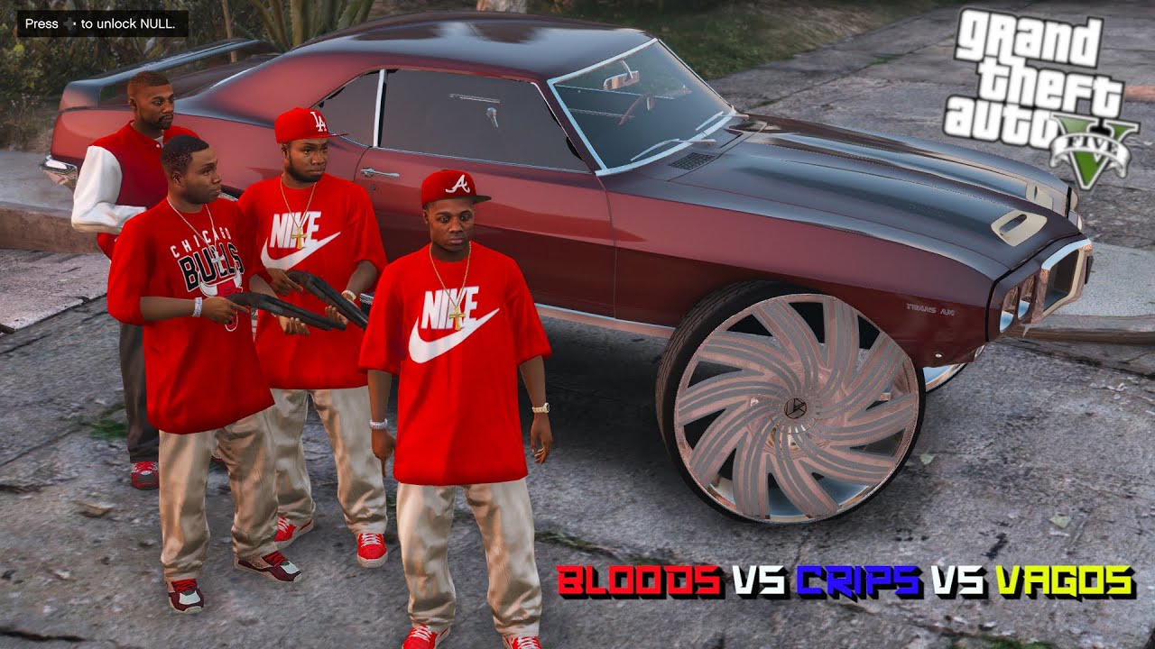 GTA 5 - BLOODS VS CRIPS VS VAGOS!!