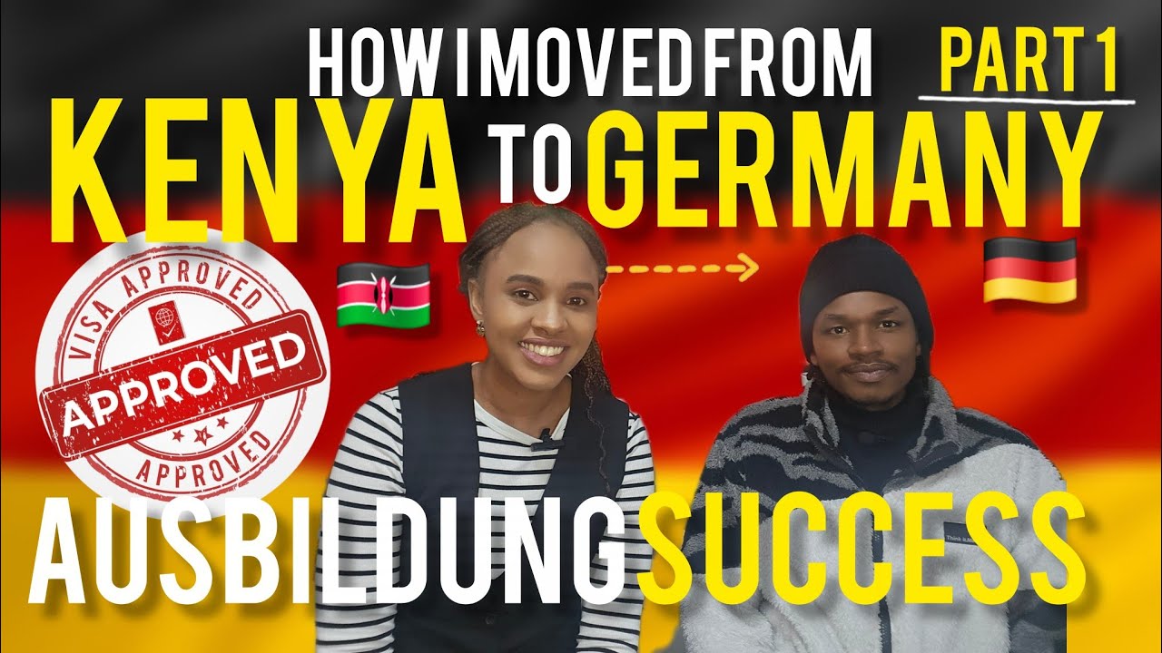 Из Кении в Германию 🇩🇪 | Путешествие моего брата в мир обучения (изучение немецкого языка, работа...