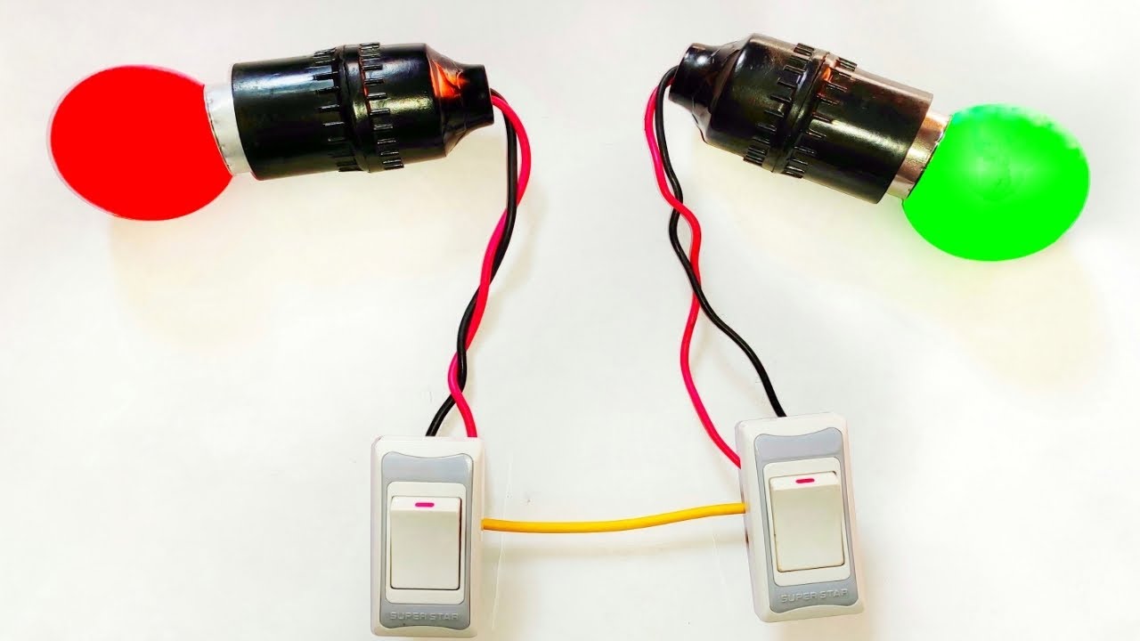 Twoway Switch with Two Bulb Connection | STARELEC | Electric Wring | New Video 2024