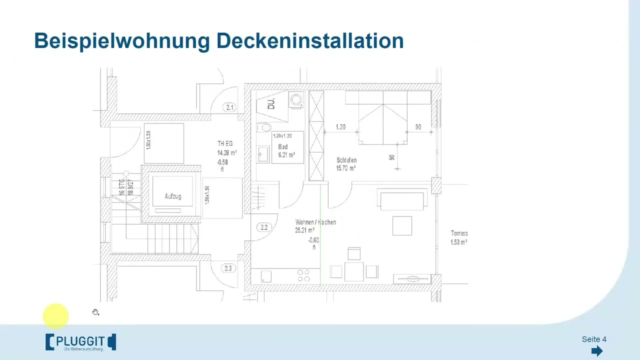 Plugg&planIT - Auslegung & Kalkulation für PluggPlan -  Wohnraumlüftung für den Geschosswohnungsbau