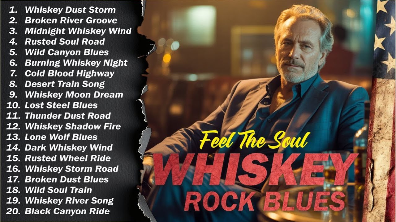 24/7 Blues Rock & Soul Ballads | Peaceful Worship Music for Deep Relaxation, Healing & Rest