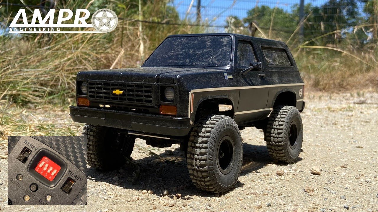 e459 - FMS K5 Blazer Black Special Brushless  & DIP Switch Settings - The 