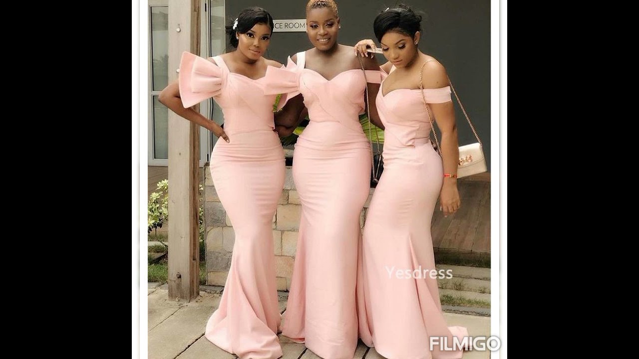 Des robes de demoiselles d'honneur pour cérémonie de mariage