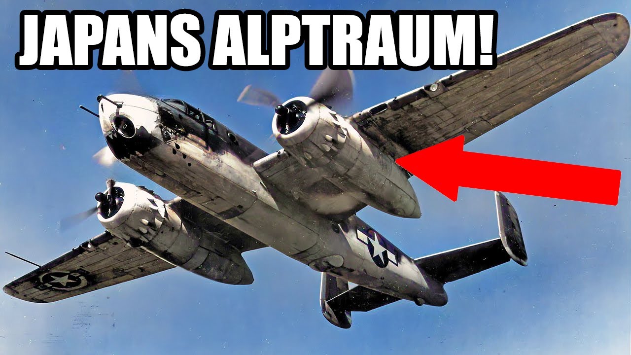 14 Maschinengewehre und Panzerkanone - Der gefaehrlichste Bomber des Krieges!