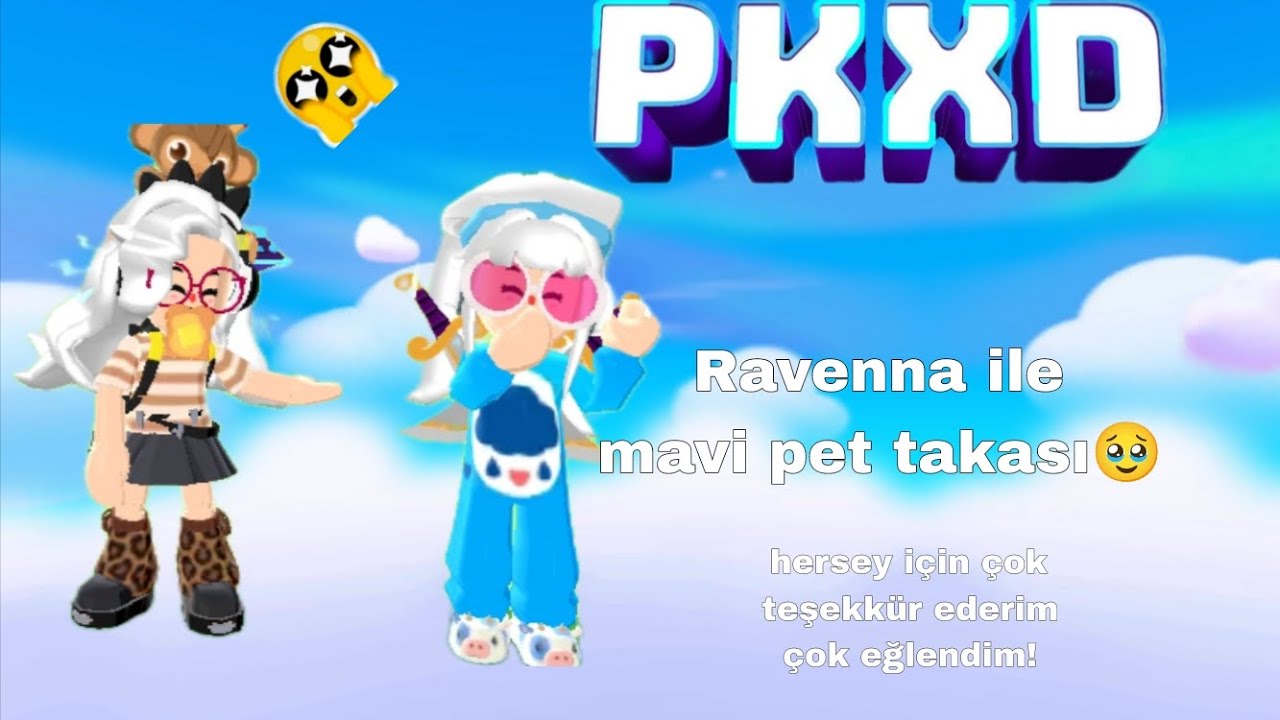 Ravenna ile mavi pet takası! ( Hersey için çok teşekkür ederim çok eğlendik🥹)@Ravennaৎ 