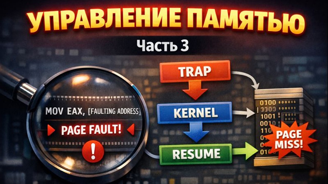 11. Управление памятью. Часть 3 | Операционные системы и сети 2025