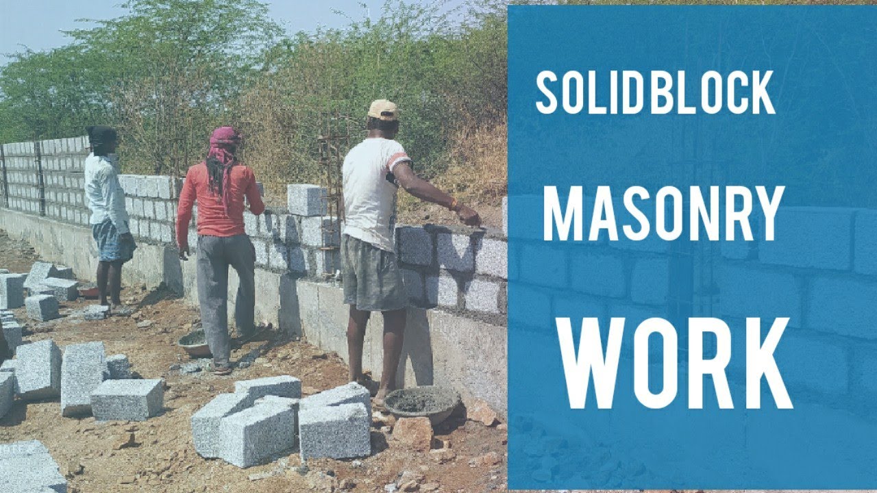 Solid Block Masonry | Perfect Solid Block Masonry | Selvi construction