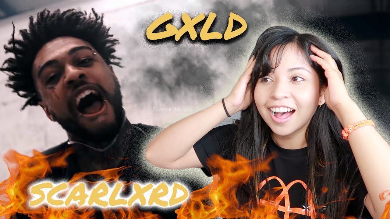 YEAH I'M GOLD UH | scarlxrd - GXLD | REACTION