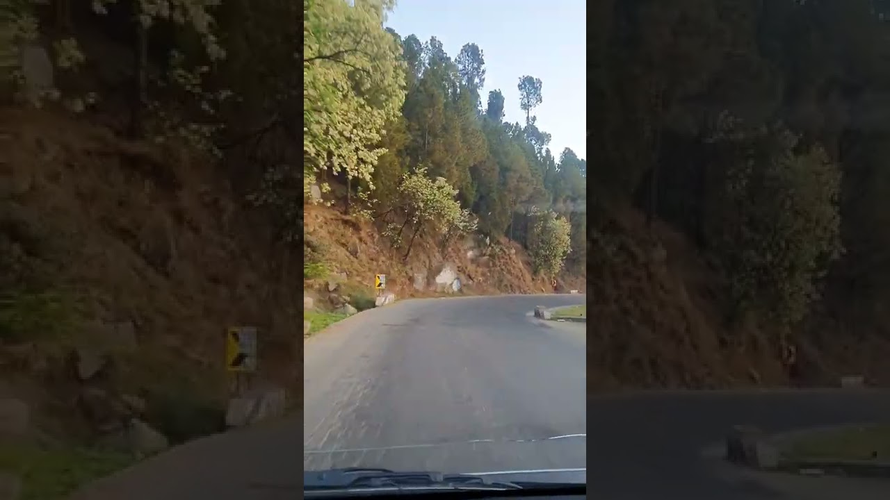 Road towards noori  waterfall via pir sohawa  #Pirsohawa