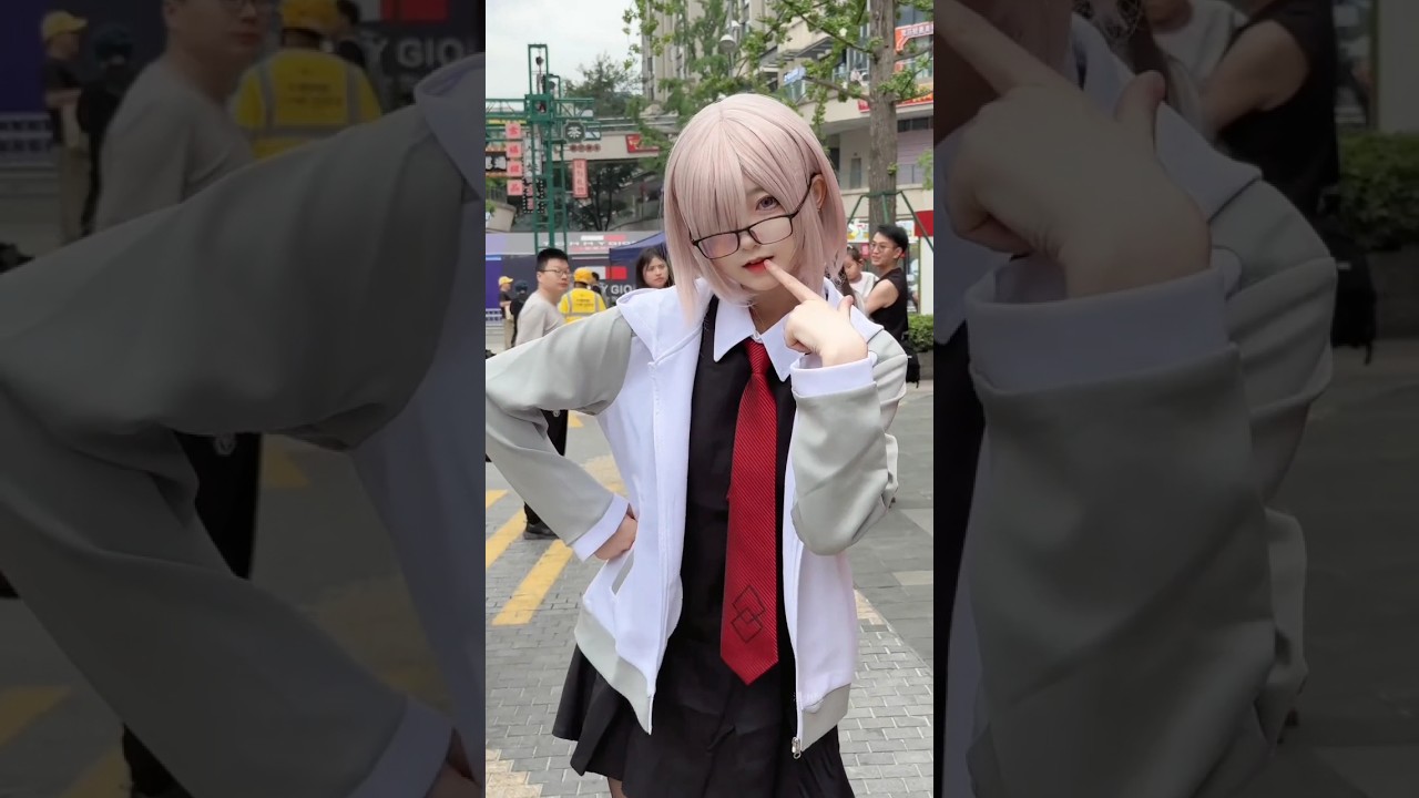 BEST Mashu Kyrielight Cosplay EVER?! You WON'T Believe This Fate/Grand Order! #cosplay #shortvideo
