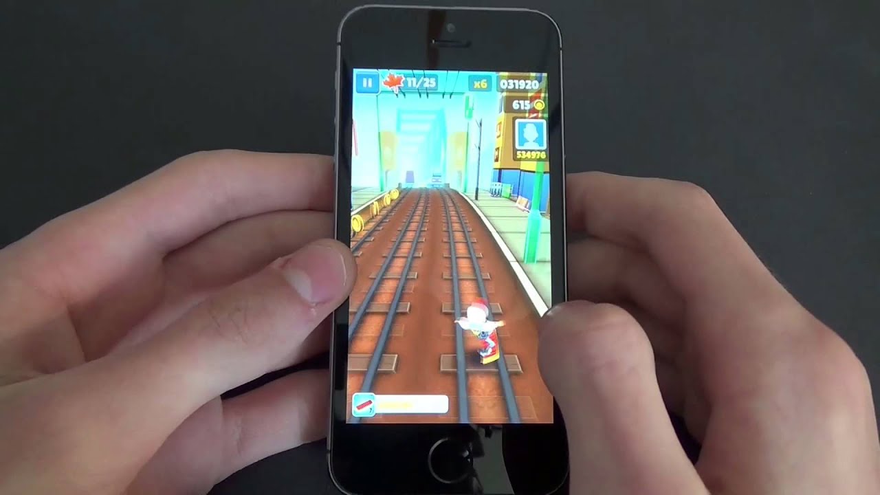 Subway Surfers: Vancouver - Iphone 5s Gameplay