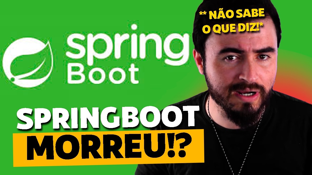 Pare de usar Spring Boot em NOVOS PROJETOS  (react a @matheuslf ) Canal do Fiasco