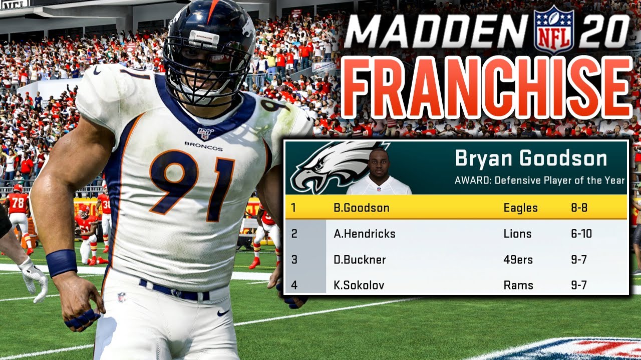 League Editing & Roster Update Stream - Madden 20 Broncos Franchise