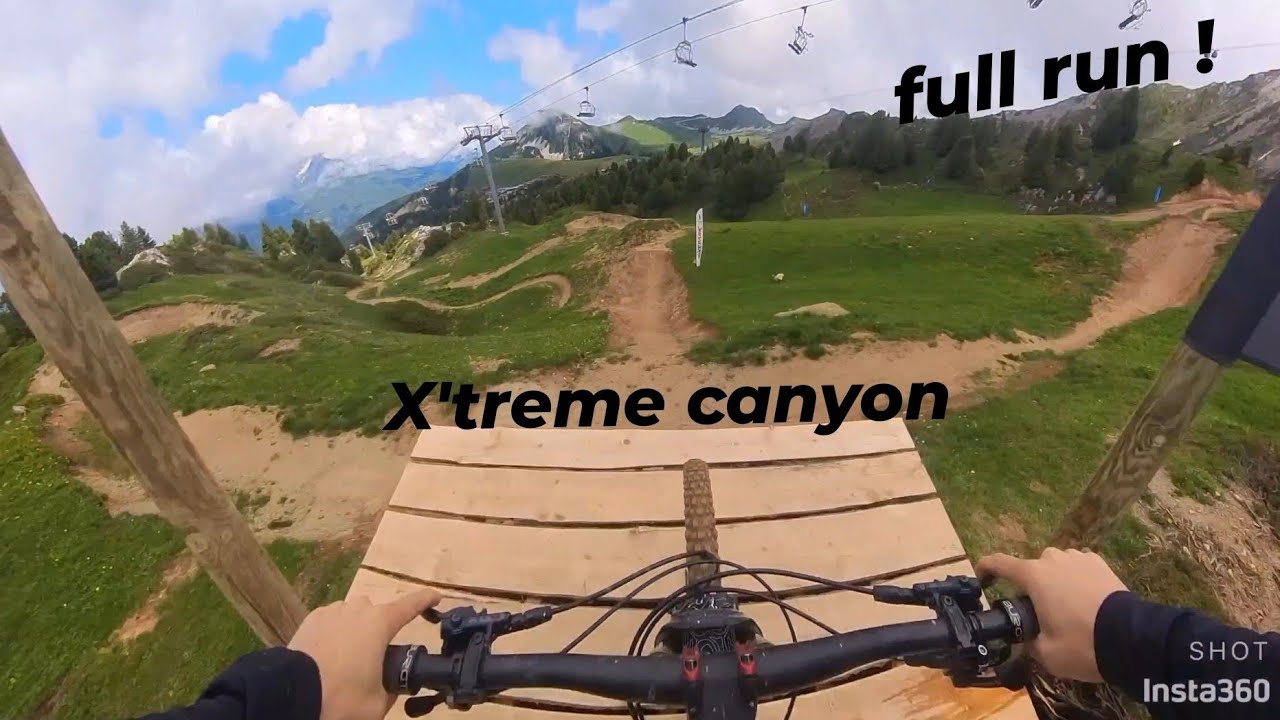 Bike Park La Plagne 2024 ⚫ noir x'treme canyon