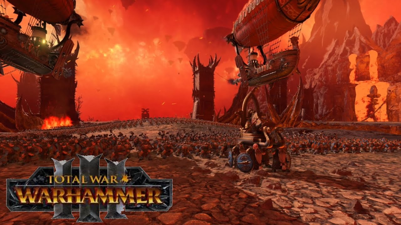 Nurgle VS Zwerge ⚔️ Total War: Warhammer 3 Cinematic Battle deutsch