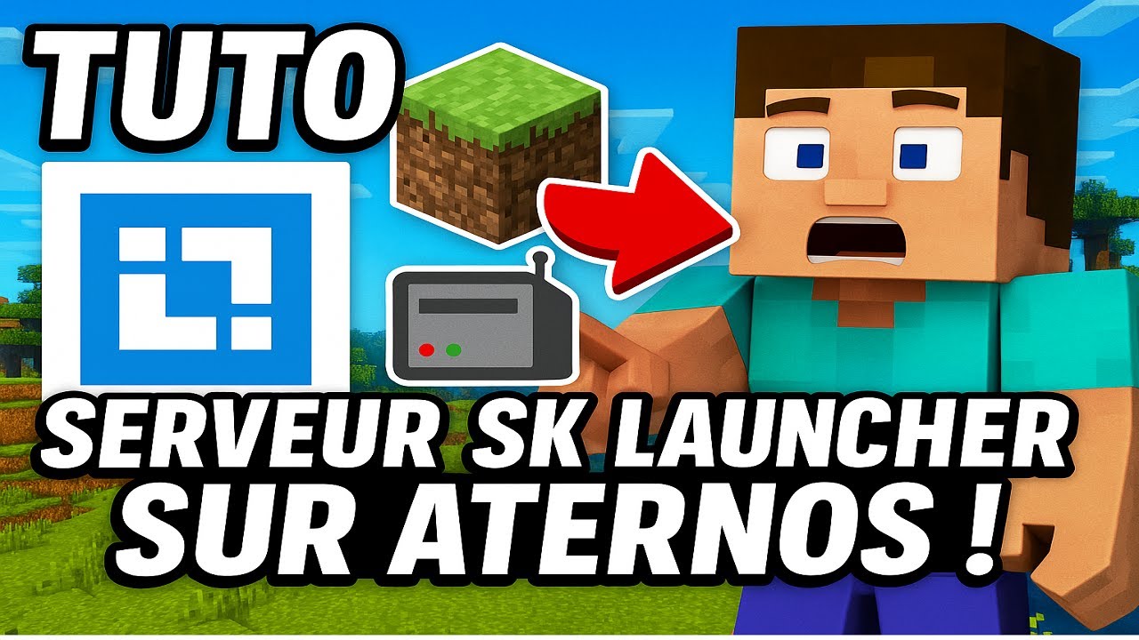 Comment faire un serveur Minecraft gratuit sur Aternos en 2025 et y jouer avec tes potes !