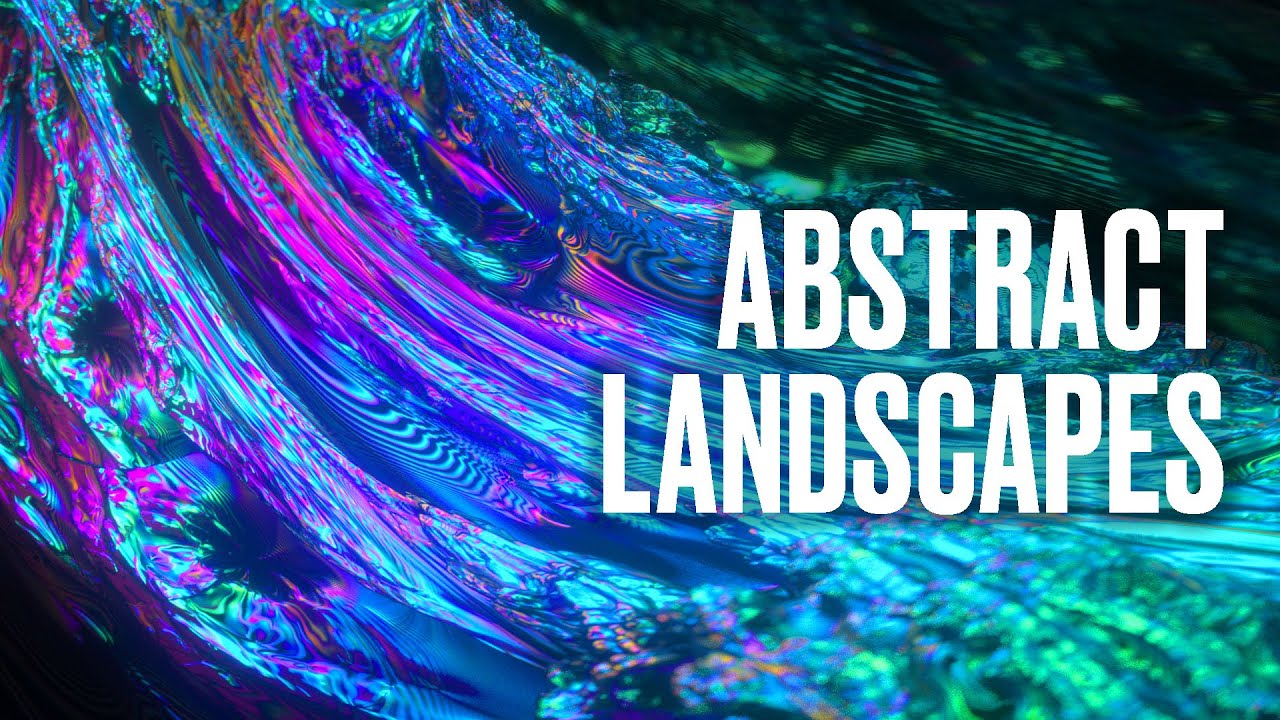 Abstract Landscapes with Octane Vectron Manbdelbulb - Tutorial