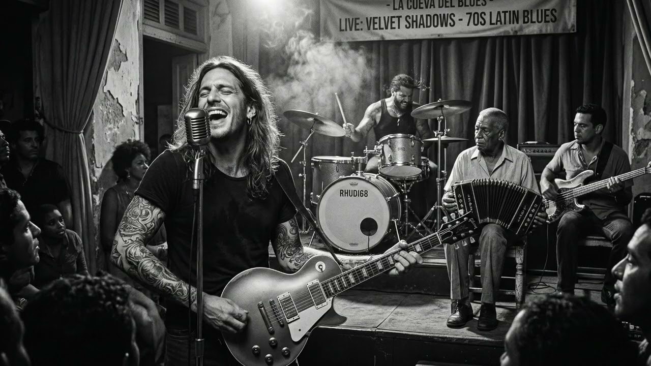 velvet shadows | psychedelic latin blues rock 432 hz