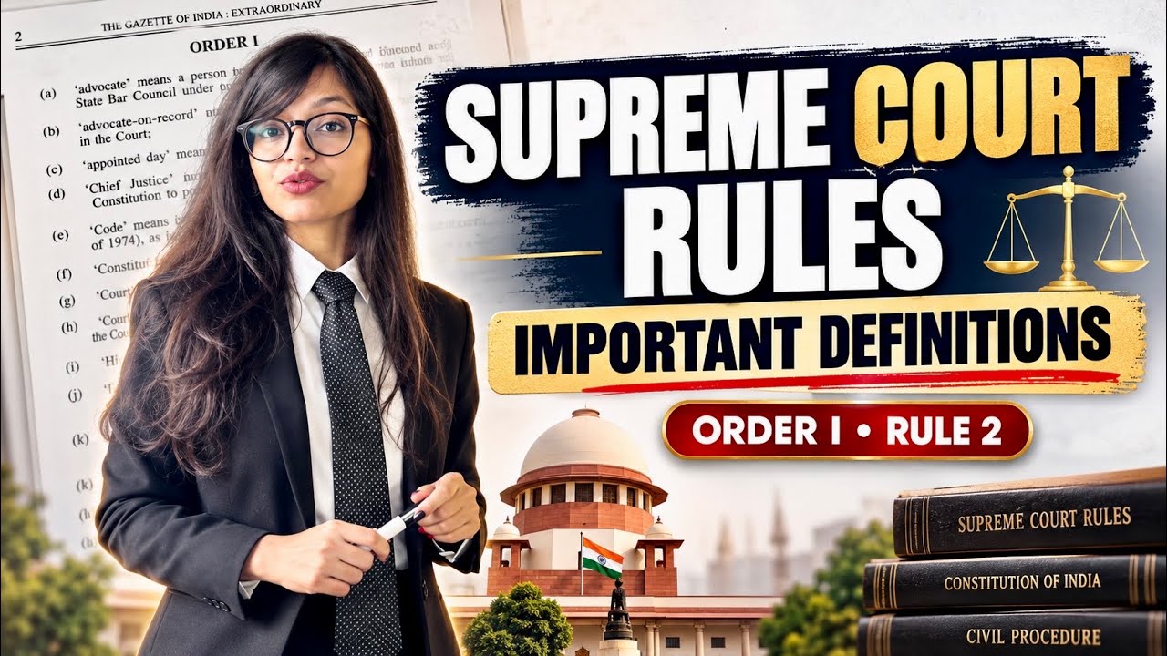 Supreme Court Rules 2013 Explained | Important Definitions Every Law Student Must Know