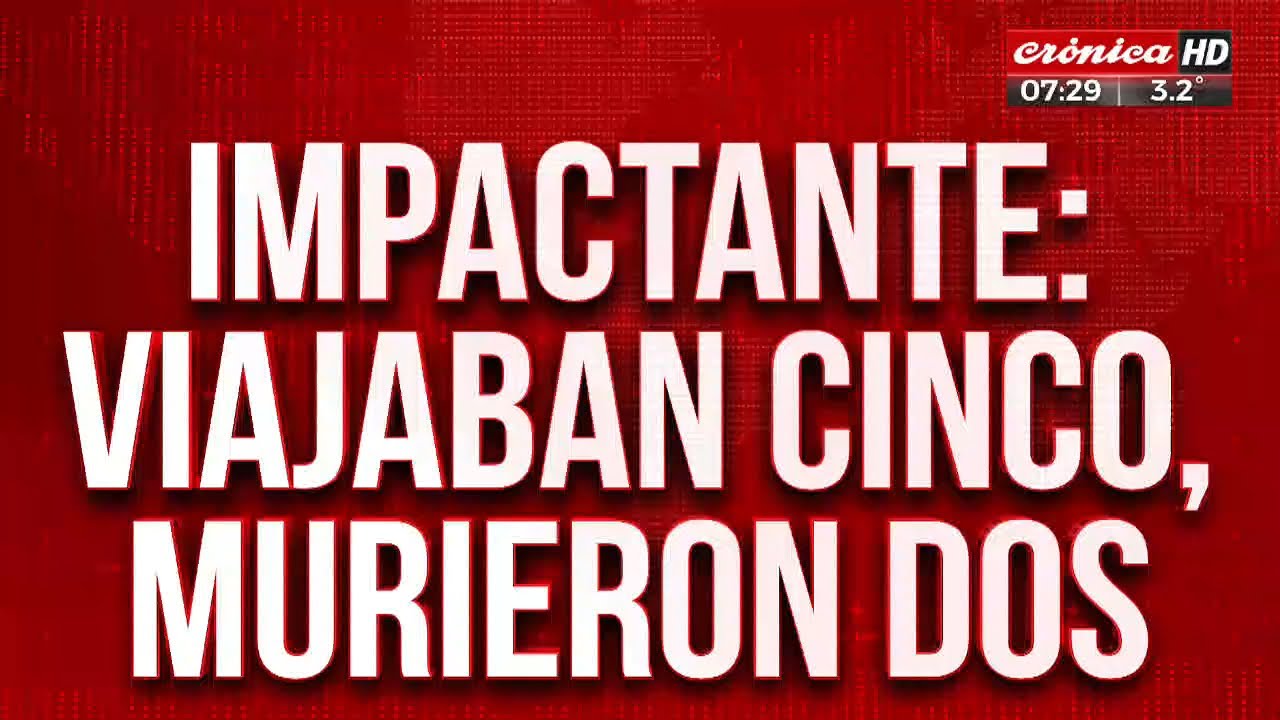 Tragedia en San Pedro: Murieron dos jóvenes en un accidente