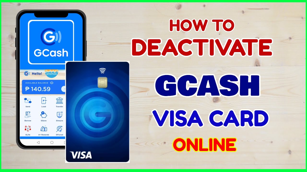 How to Deactivate GCash Card Online: Lock GCash VISA Card using App