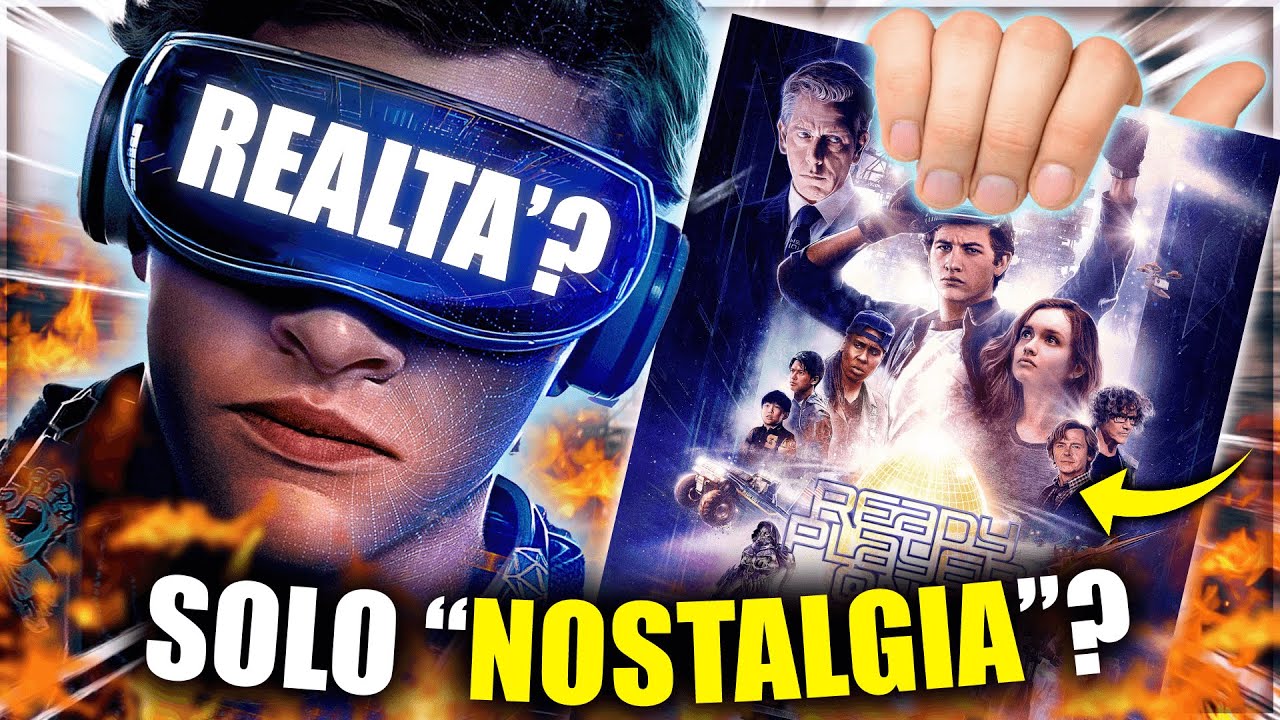 READY PLAYER ONE è il MIGLIOR FILM sui VIDEOGIOCHI DELLA STORIA DEL CINEMA ... forse