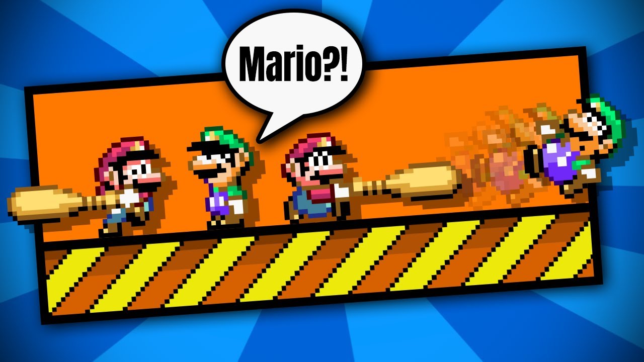 Mario, but he has a bat?!