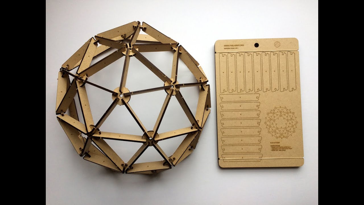 Building Our Laser Cut Geodesic Dome Kit