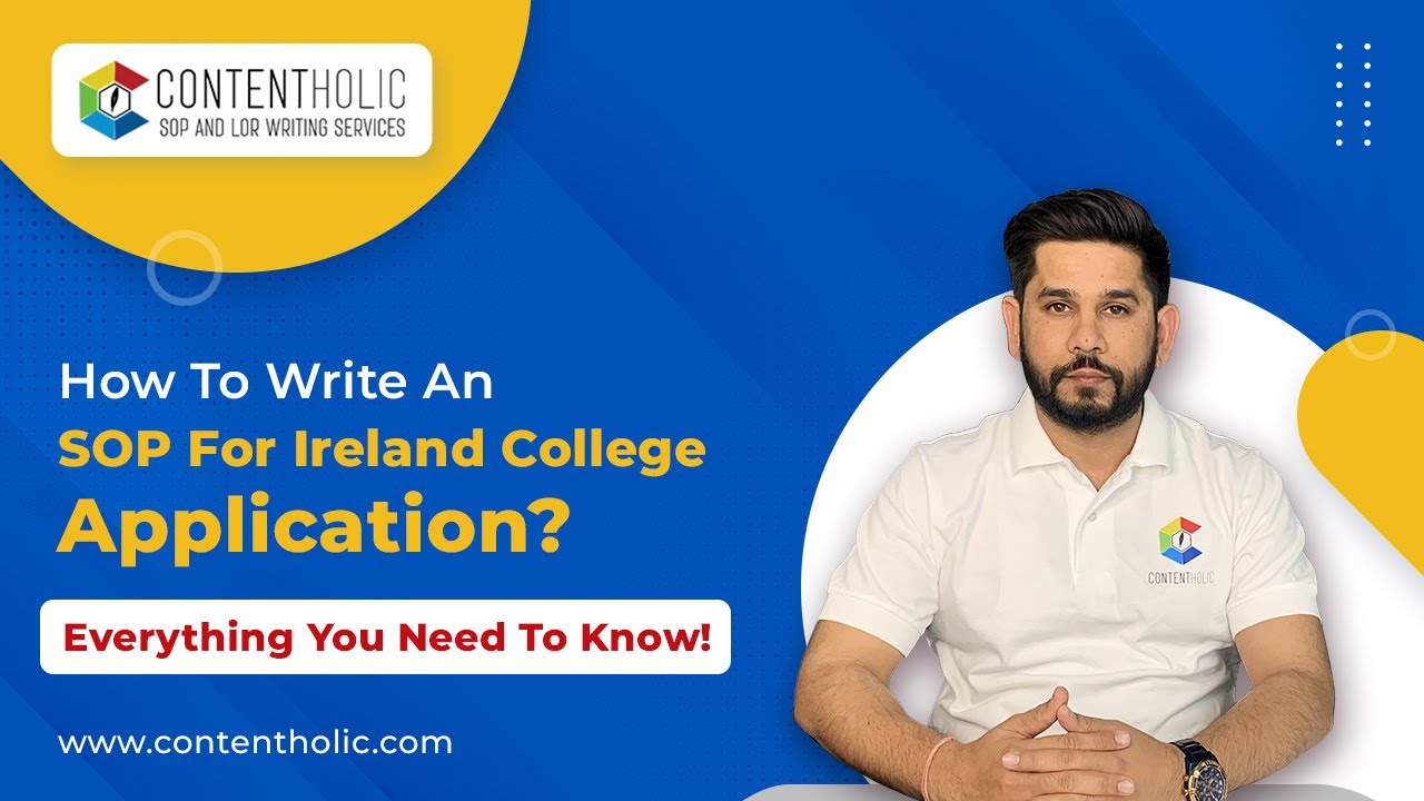 How to Write SOP for Ireland College/ University Application | SOP Writing  Tips to Study in Ireland
