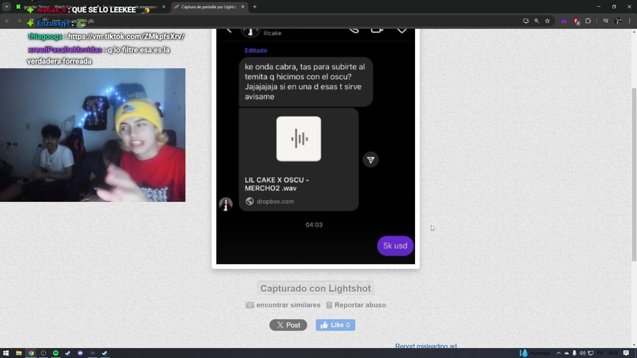 lolo habla de stiffy