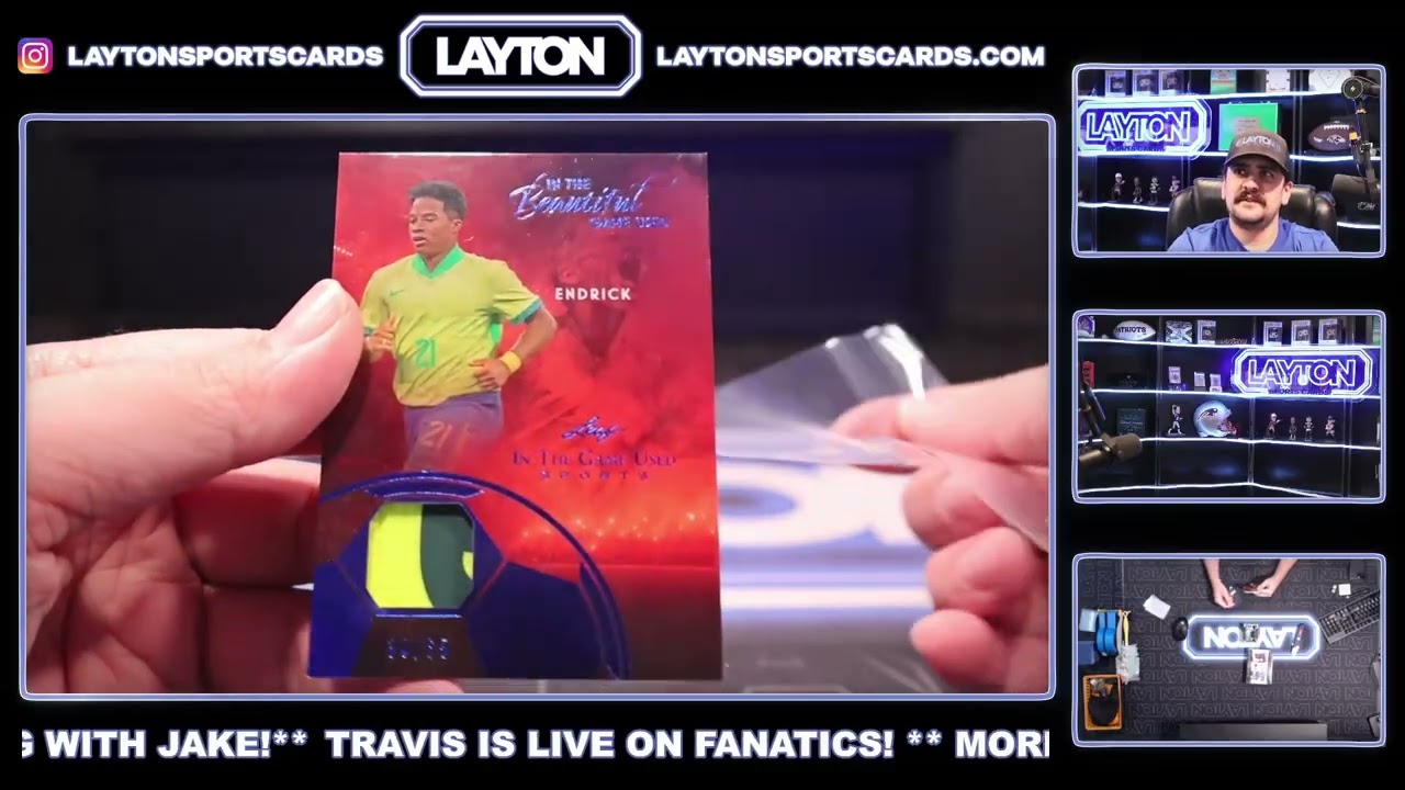 2025 Leaf In The Game Used Sports 5 Box Break #6