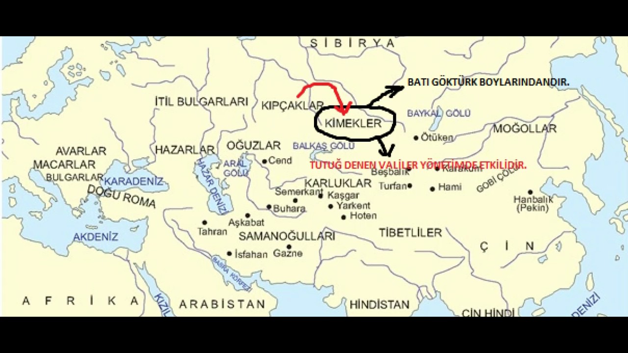 KİMEKLER (HARİTA VERSİYON)